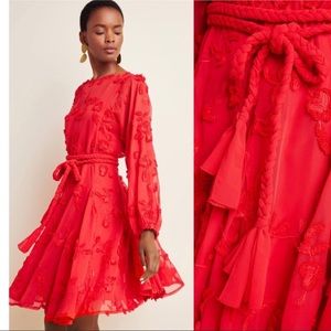 NWOT Anthro Amal Textured Mini Dress